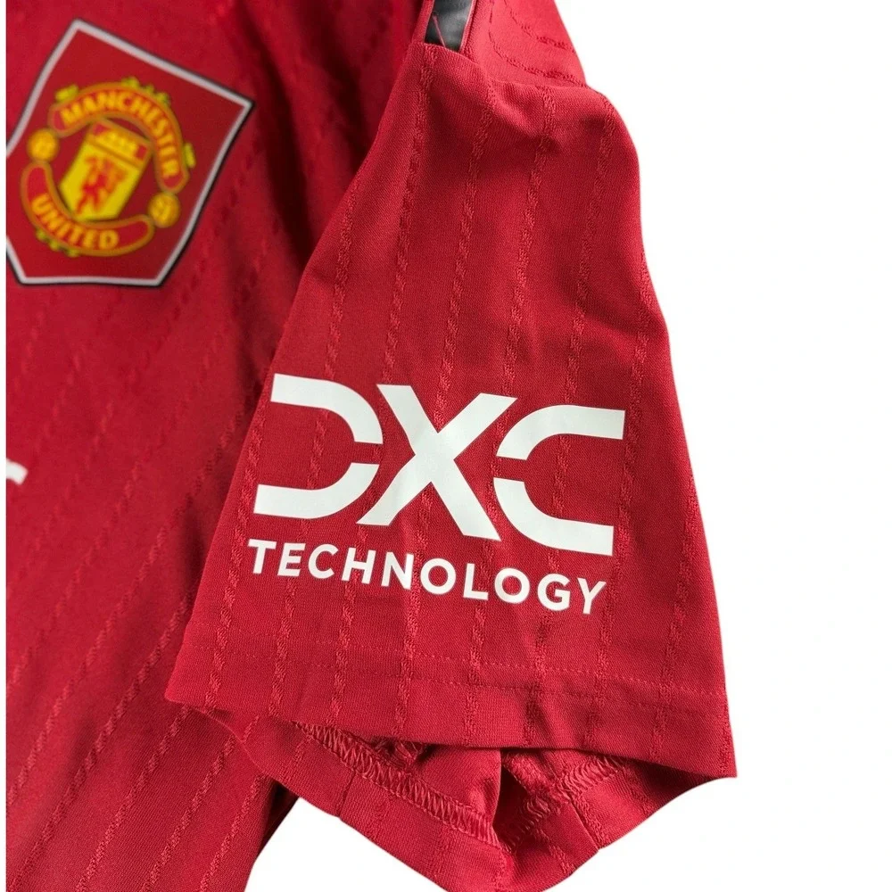 Adidas Manchester United 2022-23 Home Jersey Red Mens XL H13881 TeamViewer NEW